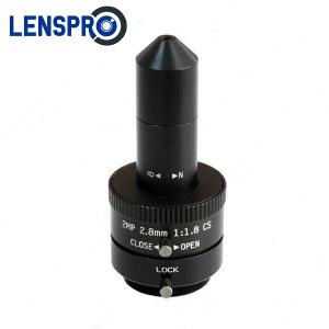 2.8mm Manual iris CS Mount Pinhole Lens 2.8mm Manual iris CS Mount Pinhole Lens