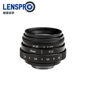 35mm C Mount Black Mini Mirrorless Camera Lens 35mm C Mount Black Mini Mirrorless Camera Lens